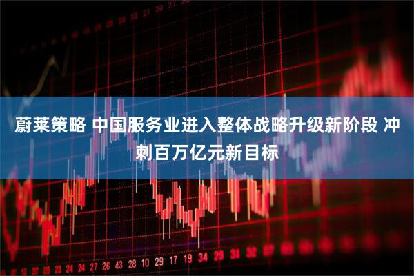 蔚莱策略 中国服务业进入整体战略升级新阶段 冲刺百万亿元新目标